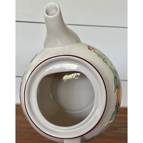 Teapot & Lid Abundance (Corelle) by Corning Corelle Replacement 1990 - Picture 7 of 10